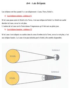 Lire la suite à propos de l’article Leçon CM2 Sciences S4 : Les éclipses