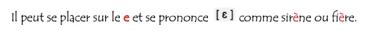 Les accents