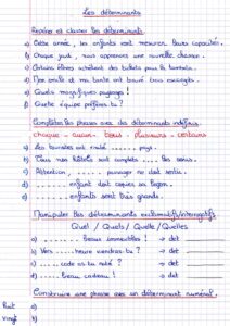 Lire la suite à propos de l’article G13 Les déterminants indéfinis (Série 2)