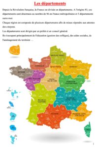 Lire la suite à propos de l’article Leçon CM2 Géographie Géo 9 : Les départements français