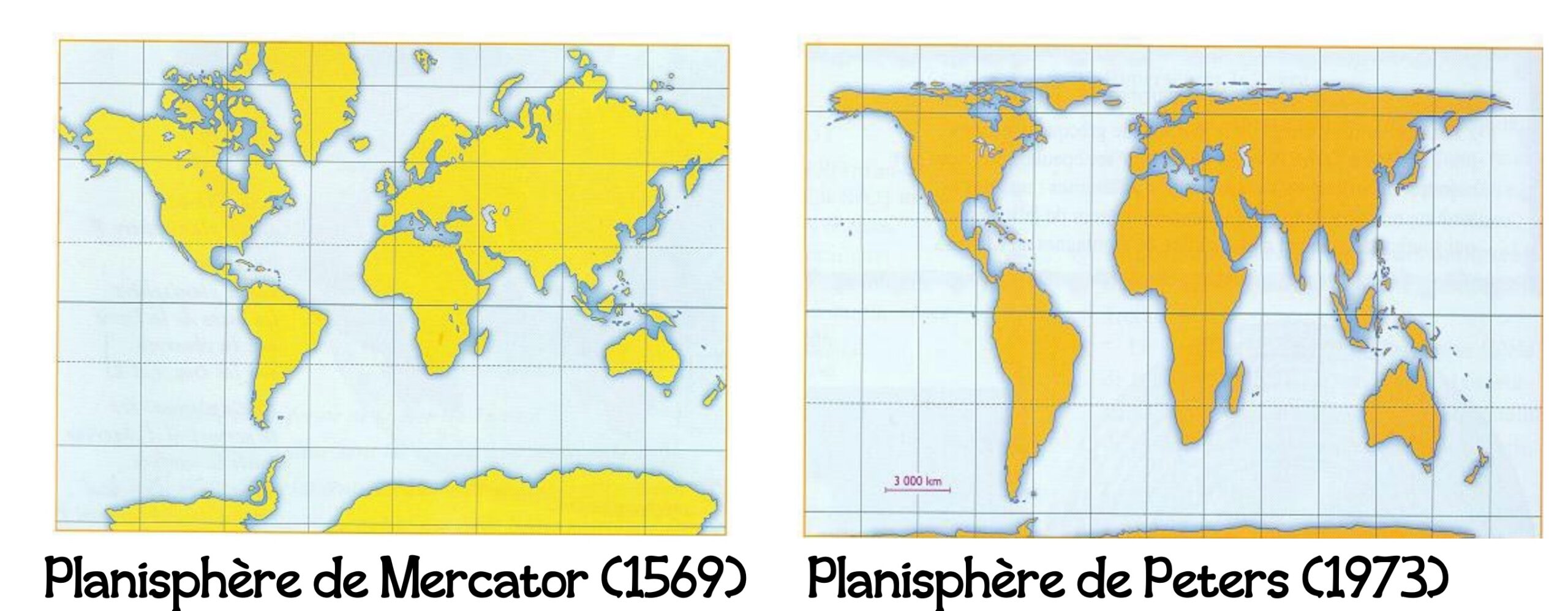 You are currently viewing Géo 11 : Les différents planisphères pour représenter la Terre