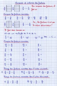 Lire la suite à propos de l’article N3-N4 Les fractions usuelles : Comparer – ranger (Série 1)