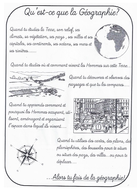 C'est quoi la géographie ?