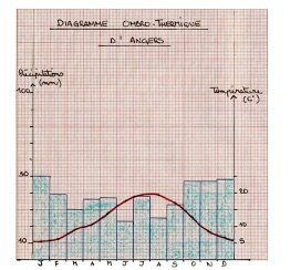 Les diagrammes ombrothermiques