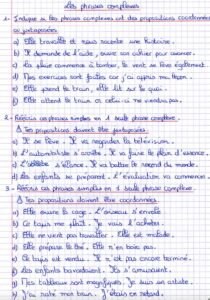 Lire la suite à propos de l’article G7 Les phrases complexes : Série 5