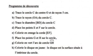 Lire la suite à propos de l’article Géom 14 Les cercles : approche et vidéo