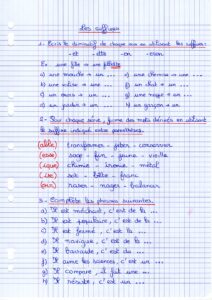 Lire la suite à propos de l’article V5 Les suffixes, exercices Série 4