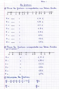Lire la suite à propos de l’article N4 Les fractions usuelles : droites graduées et décomposition