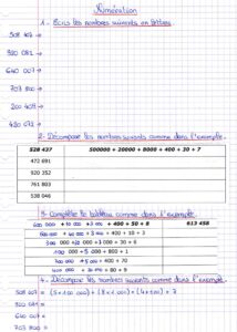 Lire la suite à propos de l’article N1 Nombres entiers : Série 7 (décomposer)