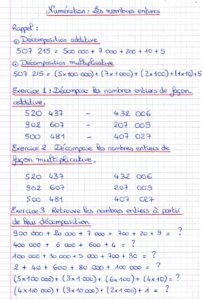 Lire la suite à propos de l’article N1 Nombres entiers : Série 8 (décomposer)