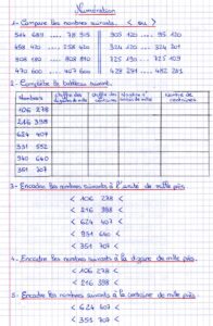 Lire la suite à propos de l’article N1 Nombres entiers Série 13 (exercices divers)