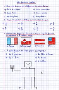 Lire la suite à propos de l’article N3-N4 Les fractions usuelles : Représentation (Série 5)