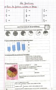 Lire la suite à propos de l’article N3-N4 Les fractions usuelles : Représentation (Série 9)