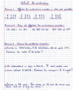 Lire la suite à propos de l’article CP3 Calculs et problèmes soustractifs Série 1