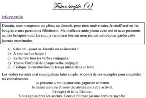 Lire la suite à propos de l’article C14 Le futur simple : approche