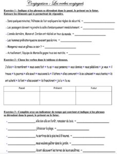 Lire la suite à propos de l’article C1 Les verbes conjugués : exercices Série 2