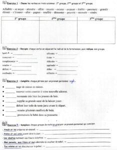 Lire la suite à propos de l’article C2-C3 Les verbes à l’infinitif : exercices Série 4