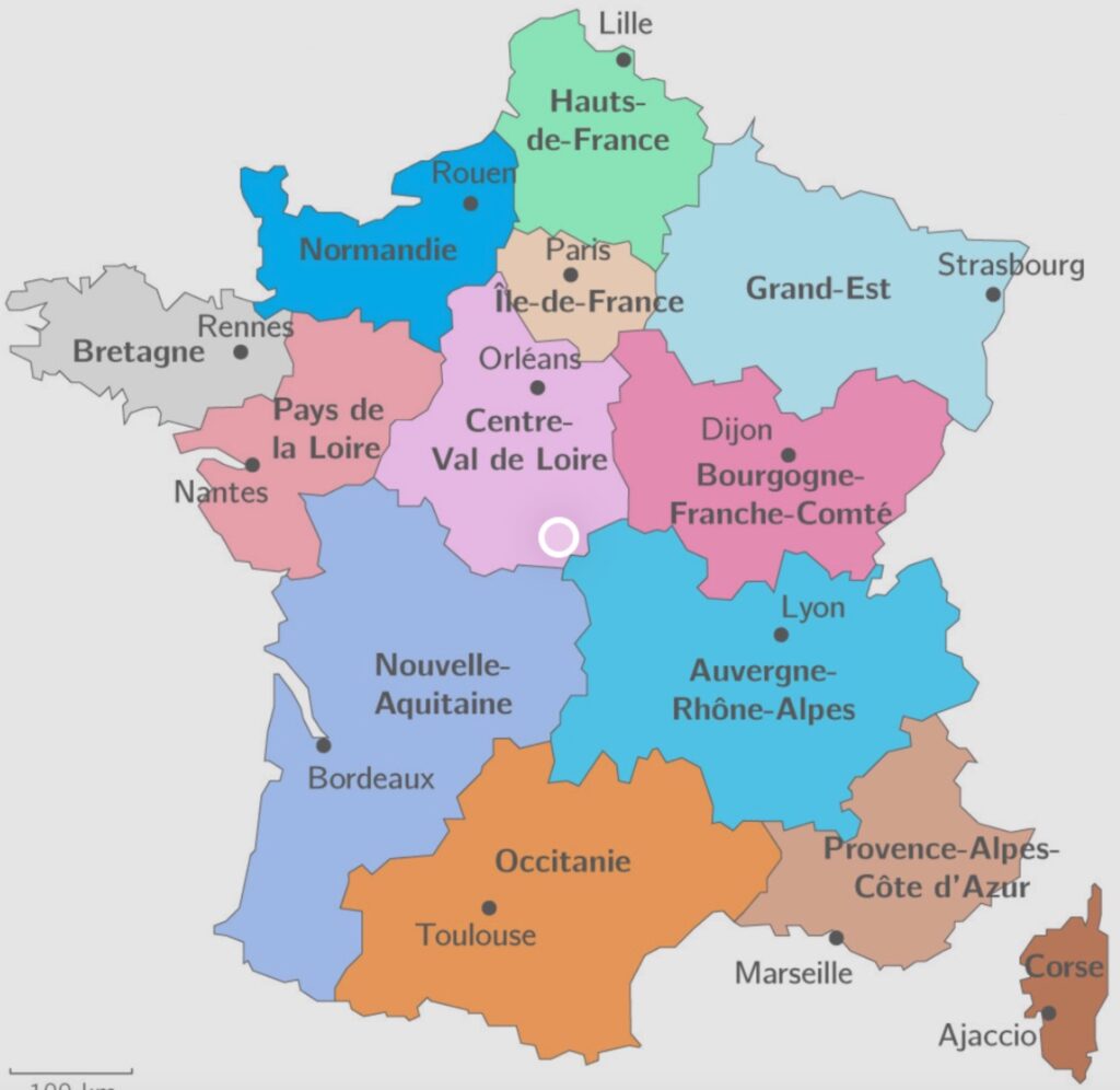 Les régions françaises