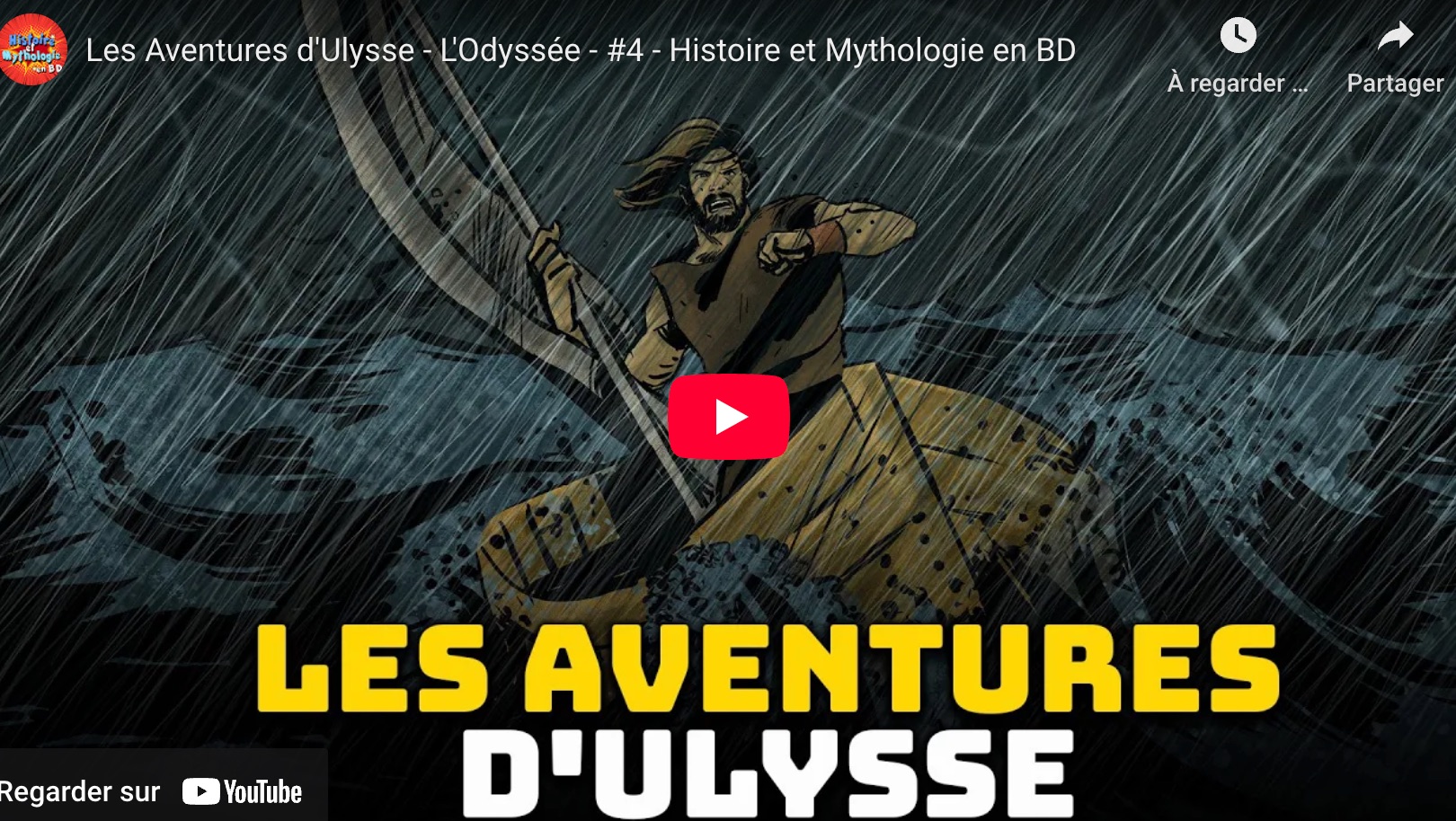 Lire la suite à propos de l’article MYTH 8 : Les aventures d’Ulysse – Vidéo n°1
