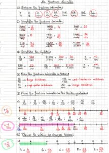 Lire la suite à propos de l’article N5 Les fractions décimales : exercices Série 5 (correction)