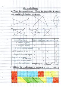 Lire la suite à propos de l’article Géom 7 Les quadrilatères : Correction des exercices Série 4 (M Bonelli)