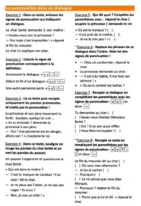 Lire la suite à propos de l’article D2 Le dialogue : La ponctuation dans le dialogue