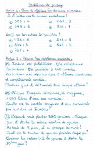 Lire la suite à propos de l’article CP6 La division, résolution de problèmes de partage : Série 1 + correction