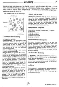 Lire la suite à propos de l’article S16 La circulation sanguine : le sang (Edelios fiche leçon)