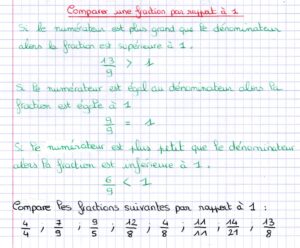 Lire la suite à propos de l’article N4 Les fractions usuelles : Comparaison par rapport à 1 – Approche (M Bonelli)
