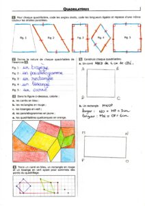 Lire la suite à propos de l’article Géom 7 Caractériser et construire un quadrilatère : correction des exercices (M Bonelli)
