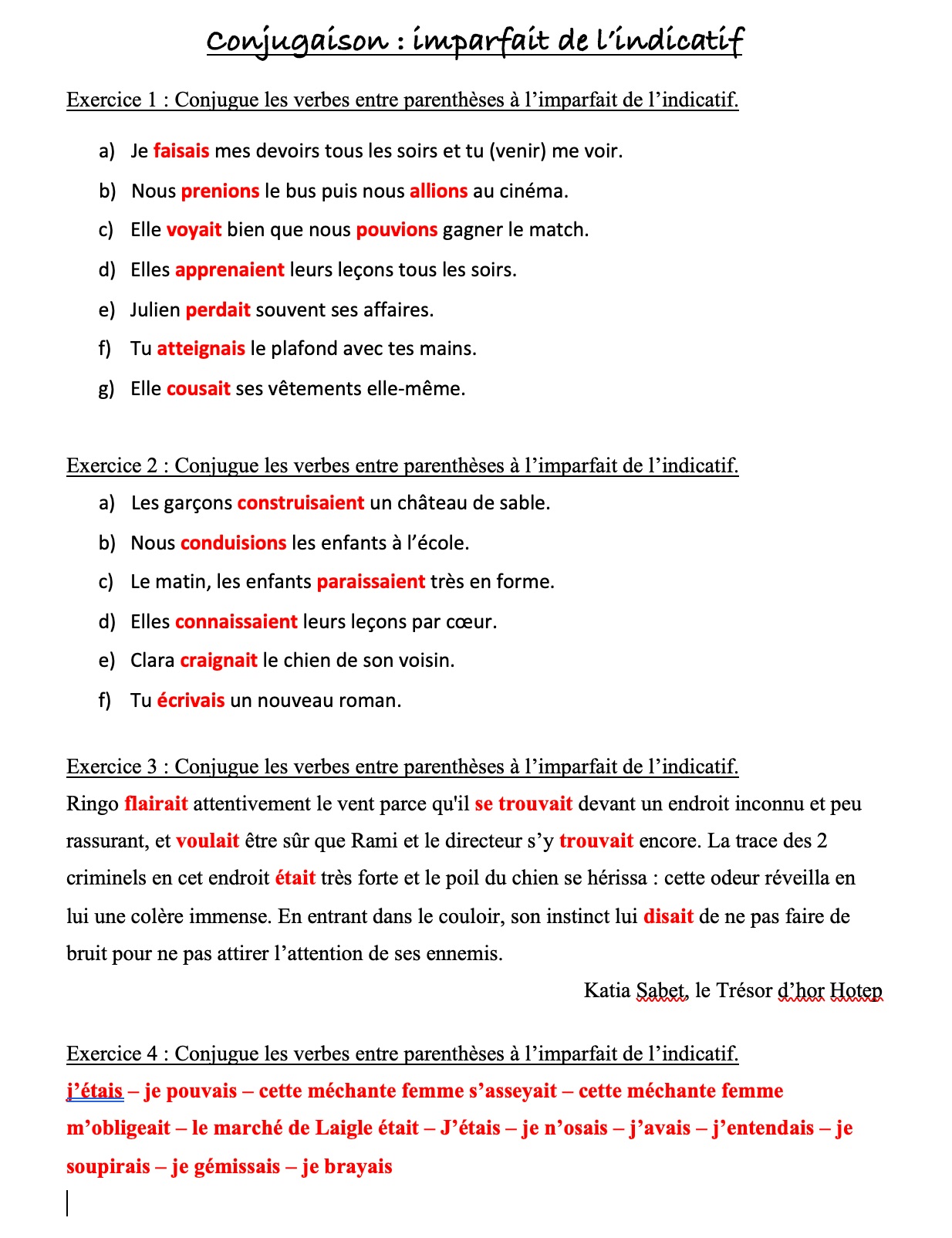 Lire la suite à propos de l’article C8/C9 L’imparfait de l’indicatif : correction des exercices Série 6 (M Bonelli)