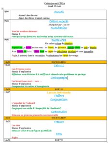 Lire la suite à propos de l’article Cahier journal du jeudi 13 mars 2025