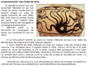 Lire la suite à propos de l’article MYTH 16 Héraclès : Le second travail – L’hydre de Lerne