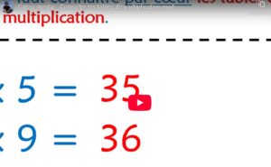 Lire la suite à propos de l’article Calcul mental – Série 28 : Connaître les tables de multiplication