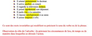 Lire la suite à propos de l’article Les adverbes en CM2 G20 : approche + carte mentale + vidéo