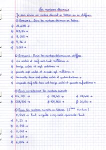 Lire la suite à propos de l’article N6 Les nombres décimaux : exercices Série 3 + Correction (M Bonelli)