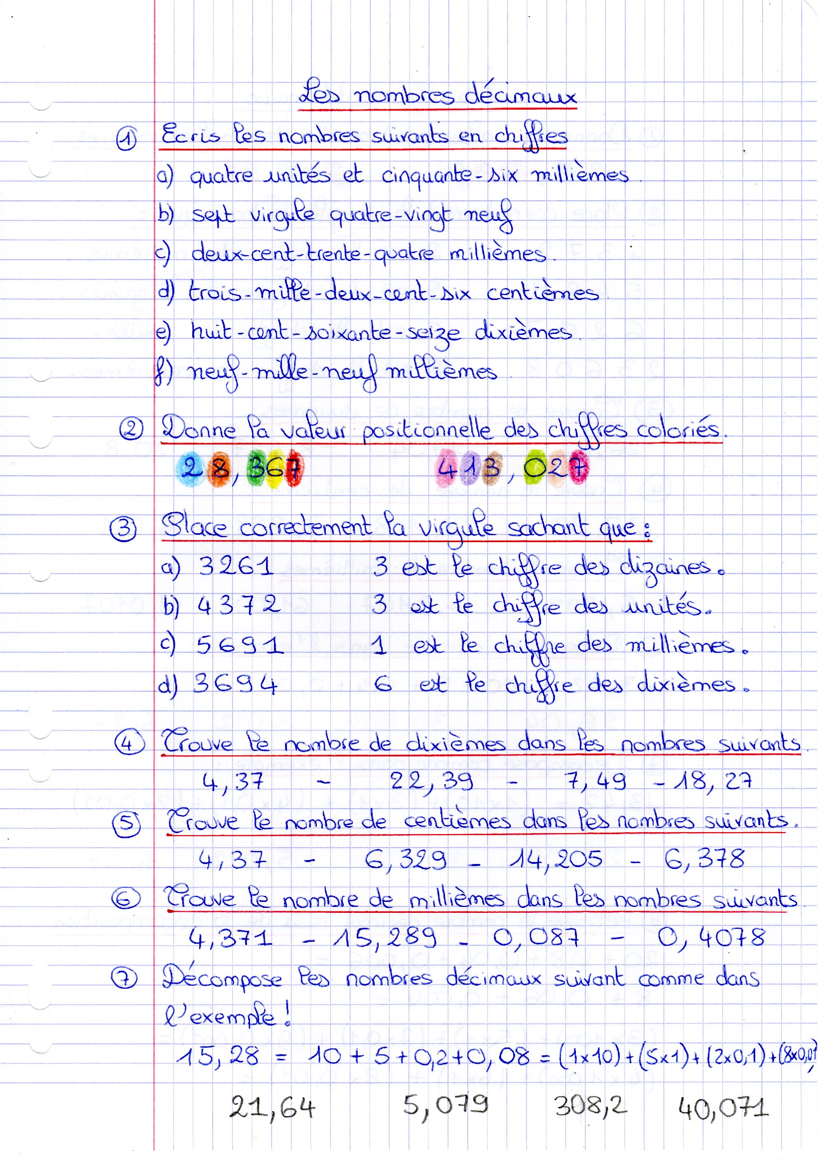 Lire la suite à propos de l’article N6 Les nombres décimaux (9)