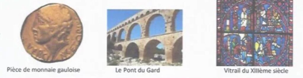 Les sources historiques : les vestiges