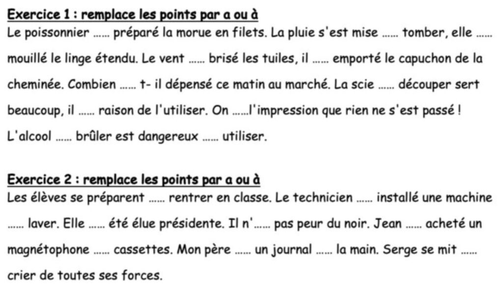 homophones grammaticaux à-a-as