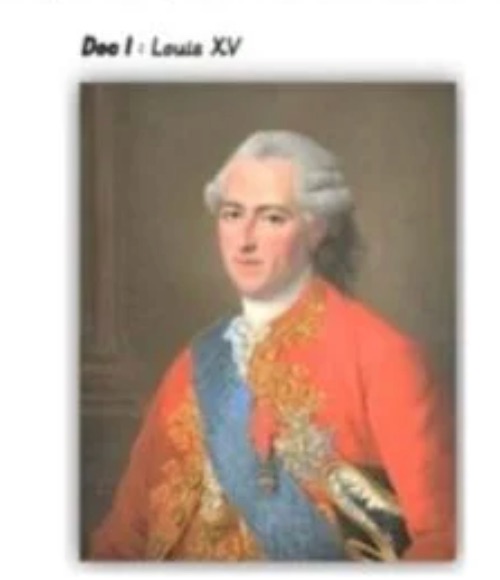 Le siècle des Lumières : Louis XV