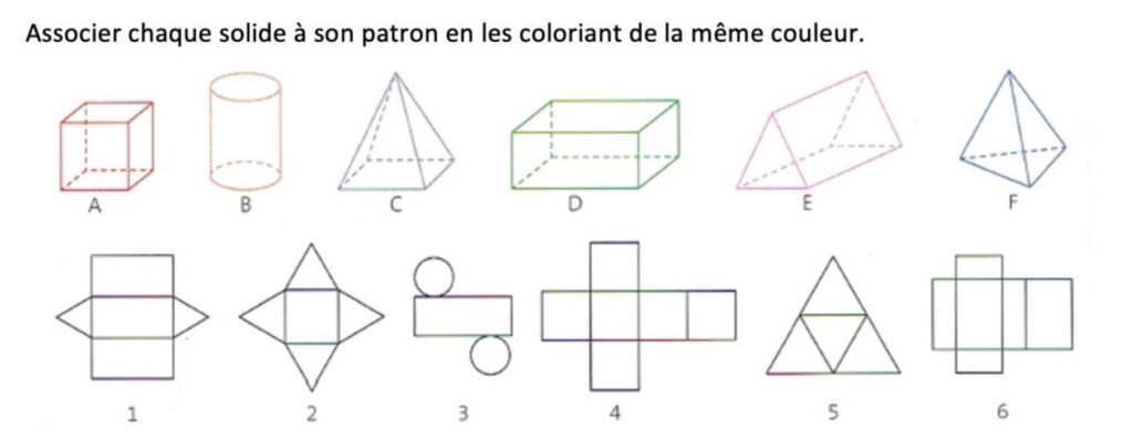 Association des solides et des patrons