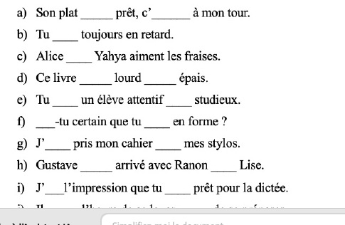homophones grammaticaux est-es-et-ai