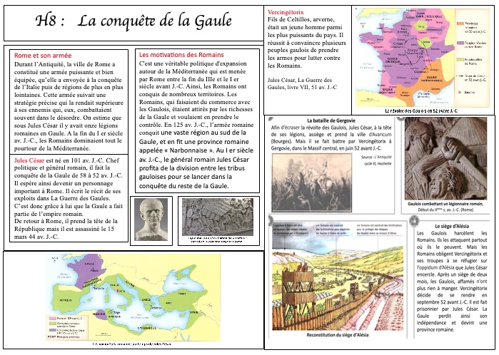 La conquête de la Gaule celtique