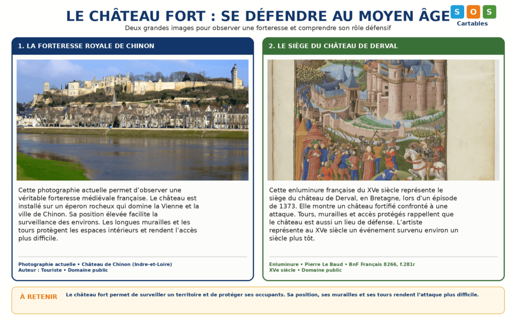chevaliers et châteaux forts CM1,chevaliers,châteaux forts