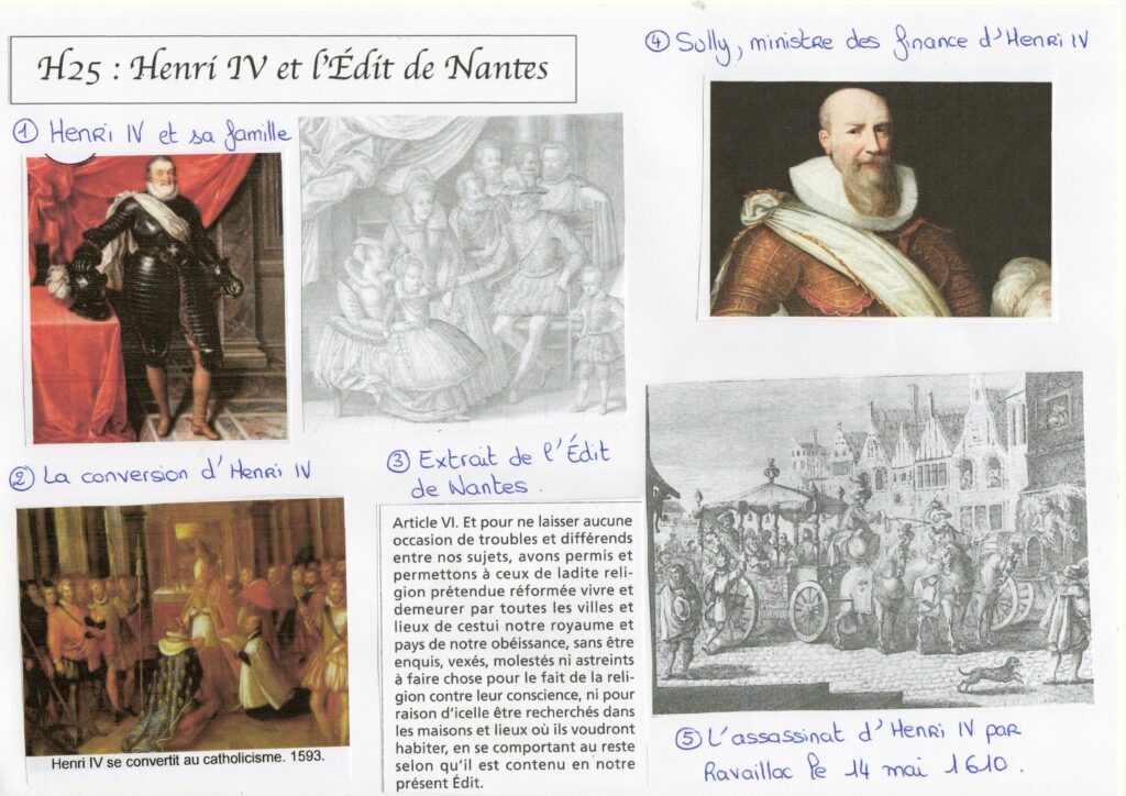 Henri IV et l'Edit de Nantes