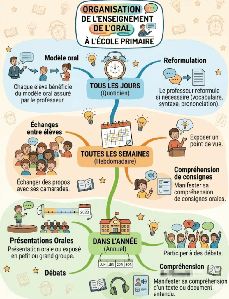 programme langage oral cm2