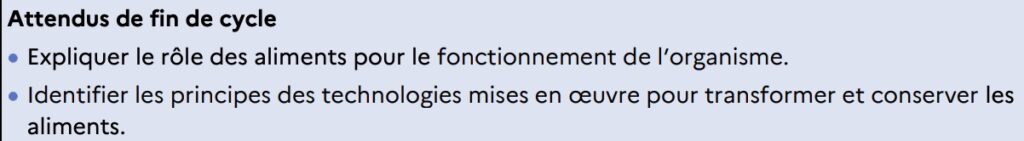 Programme Sciences CM1 CM2