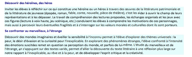 Programme Lecture compréhension CM1