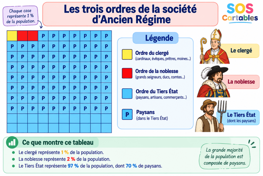Vers la Révolution française : les 3 ordres