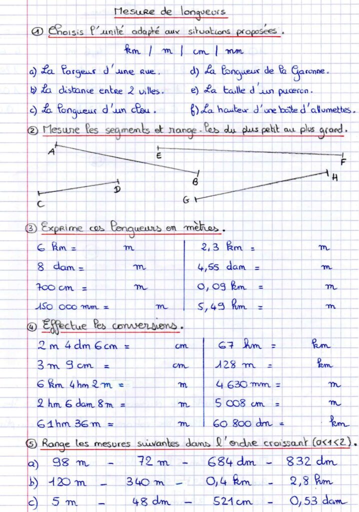 convertir des longueurs